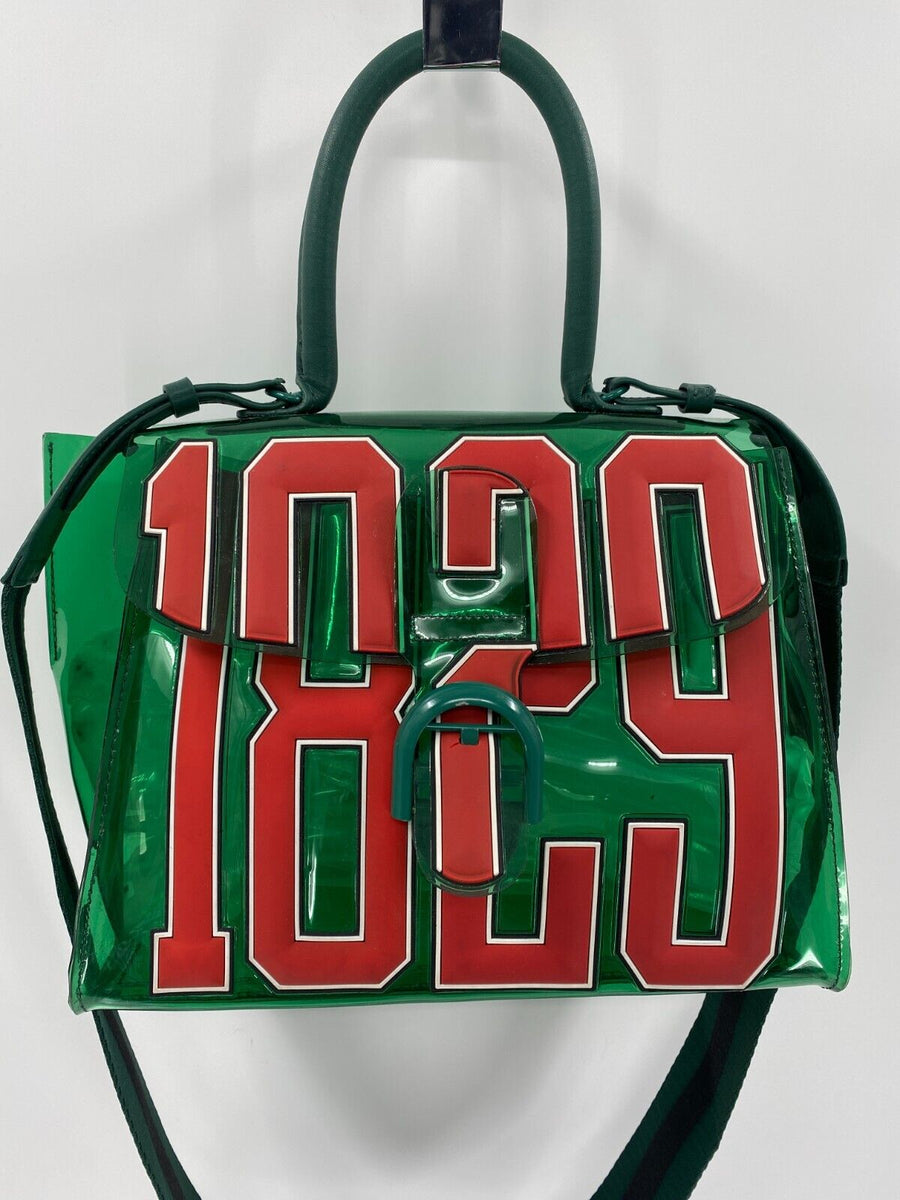 HK jelly toy boy Hermes design bag vintage green